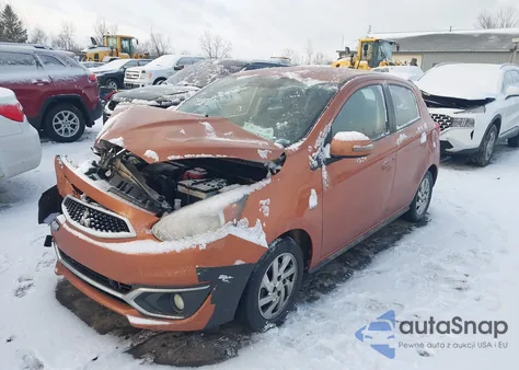 2018 Mitsubishi Mirage Se from USA, damaged, VIN ML32A4HJ5JH004156